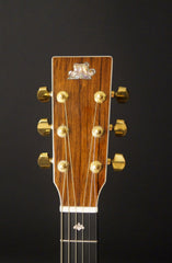 Froggy Bottom model G Limited guitar bound headstock