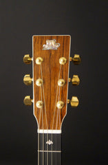 Froggy Bottom model G Limited guitar bound headstock