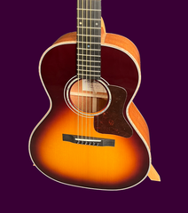 Froggy Bottom R14 sunburst mahogany guitar with adirondack spruce top