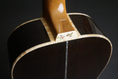 Froggy Bottom P12 Ltd Twin Brazilian rosewood guitar heel grafts