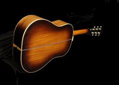 Froggy Bottom SJ sunburst guitar glam shot back