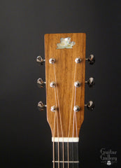 Froggy Bottom SJ sunburst guitar headstock