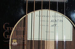 Flammang Guitar: Used Tobacco Sunburst EL35-TS