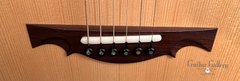 Fujii mod D guitar carved rosewood bridge