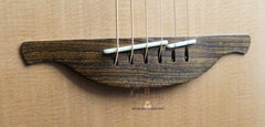 Lowden F35c guitar bridge