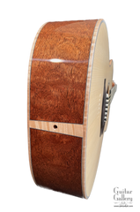 Froggy Bottom H12 dlx figured Mahogany guitar end graft