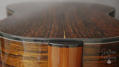 Greenfield G1 guitar down back