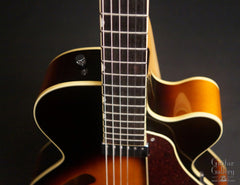 Gretsch Historic Series G3900 archtop guitar fretboard
