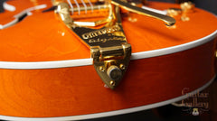 Gretsch 6120 archtop guitar end