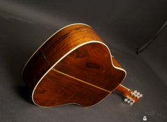 Gallagher Brazilian rosewood guitar glam shot back