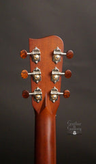 Gallagher auditorium guitar back of headstock