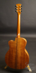 Goodall KCJC special reserve koa guitar full back