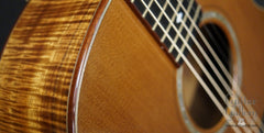 Goodall KCJC special reserve koa guitar detail