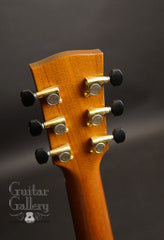 Goodall KCJC special reserve koa guitar headstock back