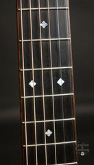 Goodall MP-14 parlor guitar fret markers