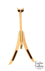 Solid Ground curly maple guitar stand for sale