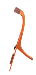 Solid Ground Stands - Sapele Guitar Stand side view