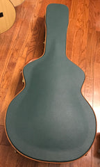 Galloup green AVS guitar case