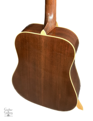 Greven Herringbone D guitar mahogany back