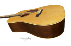 Greven Herringbone D guitar glam shot side