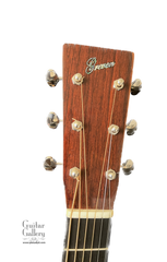 Greven Herringbone D guitar headstock