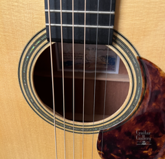 Greven Herringbone D guitar abalone rosette