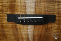 Froggy Bottom H12 Ltd All Koa guitar bridge