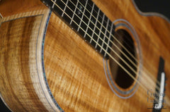 Froggy Bottom H12 Ltd All Koa guitar detail