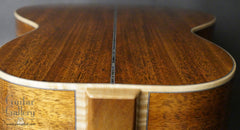 Froggy Bottom H12 Mahogany guitar down back