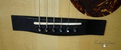 Huss & Dalton TOM-R Custom guitar ebony bridge