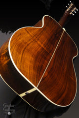 Huss & Dalton TOM-R Custom guitar Brazilian rosewood back