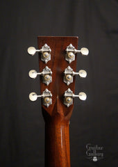 Huss & Dalton TOM-R Custom guitar back of headstock