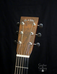 Huss & Dalton TOM-R Custom guitar Brazilian rosewood headstock