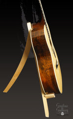 Huss & Dalton TOM-R Custom guitar spotted side
