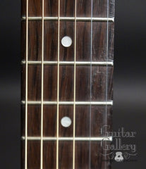 circa 1940 Gibson HG-00 guitar fretboard