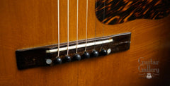 circa 1940 Gibson HG-00 guitar bridge