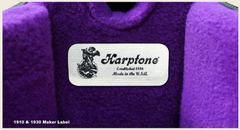 Harptone Redline Dreadnought guitar case label