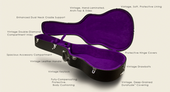 Harptone Redline Dreadnought guitar case specs