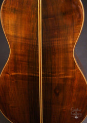 Hill Torres FE-18 classical guitar back close up