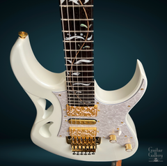 Ibanez Steve Vai Signature Pia3761 Electric Guitar inlays