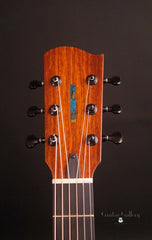 TreeHouse OMZ guitar headstock