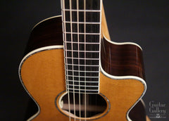 Santa Cruz Janis Ian Guitar ivoroid bindings