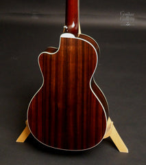 Santa Cruz Janis Ian Guitar Indian rosewood back