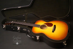 Collings OM1A JL SB guitar inside case