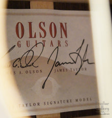 Olson JTSM Series I Guitar (2013)