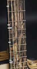 John Kinnaird 00c guitar figured ebony fretboard