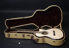 John Kinnaird 00c guitar inside case