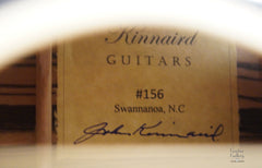 John Kinnaird 00c guitar label