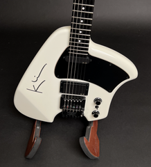  Klein headless white electric guitar for sale