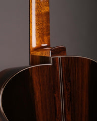 Isaac Jang OM guitar Brazilian rosewood back